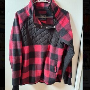 Abercrombie & Fitch Buffalo Plaid Pullover EUC S